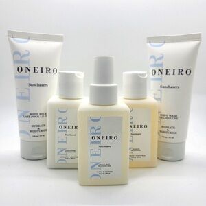 SET of 2 -Oneiro Sunchasers Ready Go Kits! 5 pc All Natural Hair & Body Products